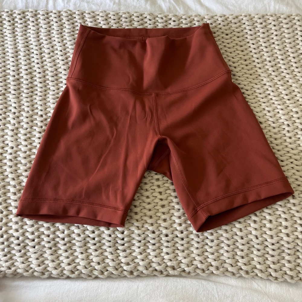 Lululemon Wunder Under Biker Shorts 6 inch